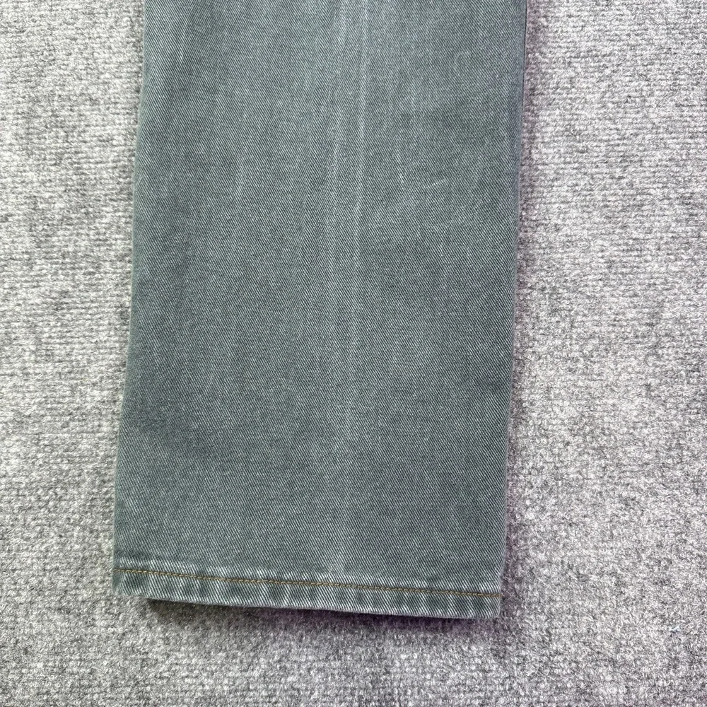 Arizona Mens Loose Fit Jeans 32x33 Green Baggy Straight Y2K Skater Vintage